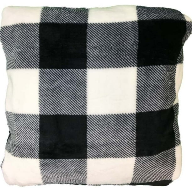 Premium Halloween Throw Blankets,Black Orange Buffalo Check Plaid Pumpkins Blankets for Couch Bed Sofa,Fuzzy Plush Fluffy Soft Fleece Blankets and Throws for Adults Kids,50X40 